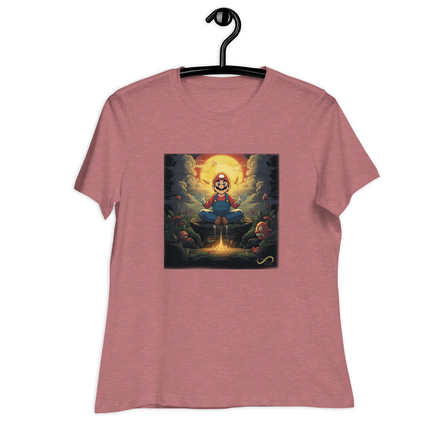 Meditating Zen Gamer Woman's Shirt