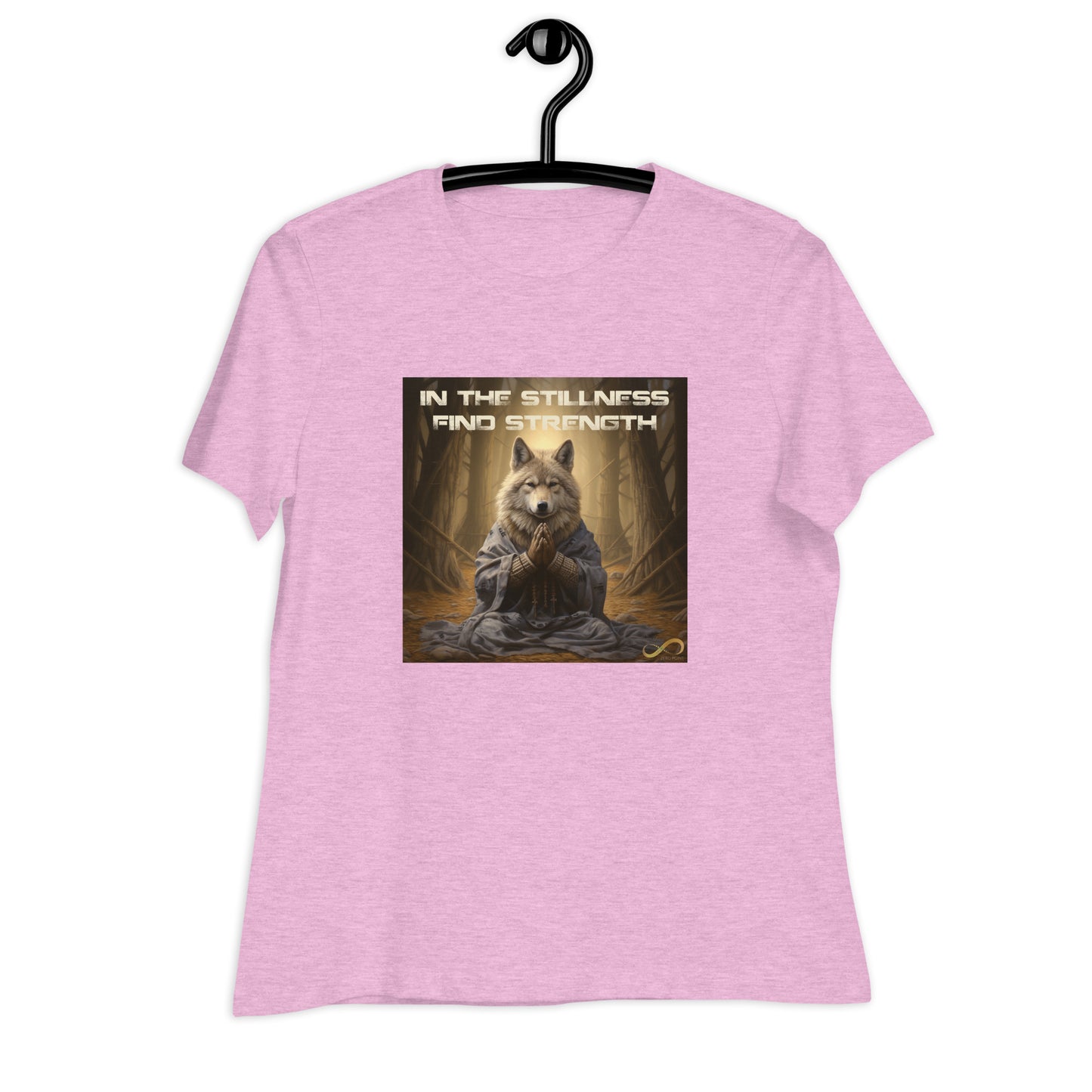 Meditating Zen Tiger with Mantra Women's Shirt