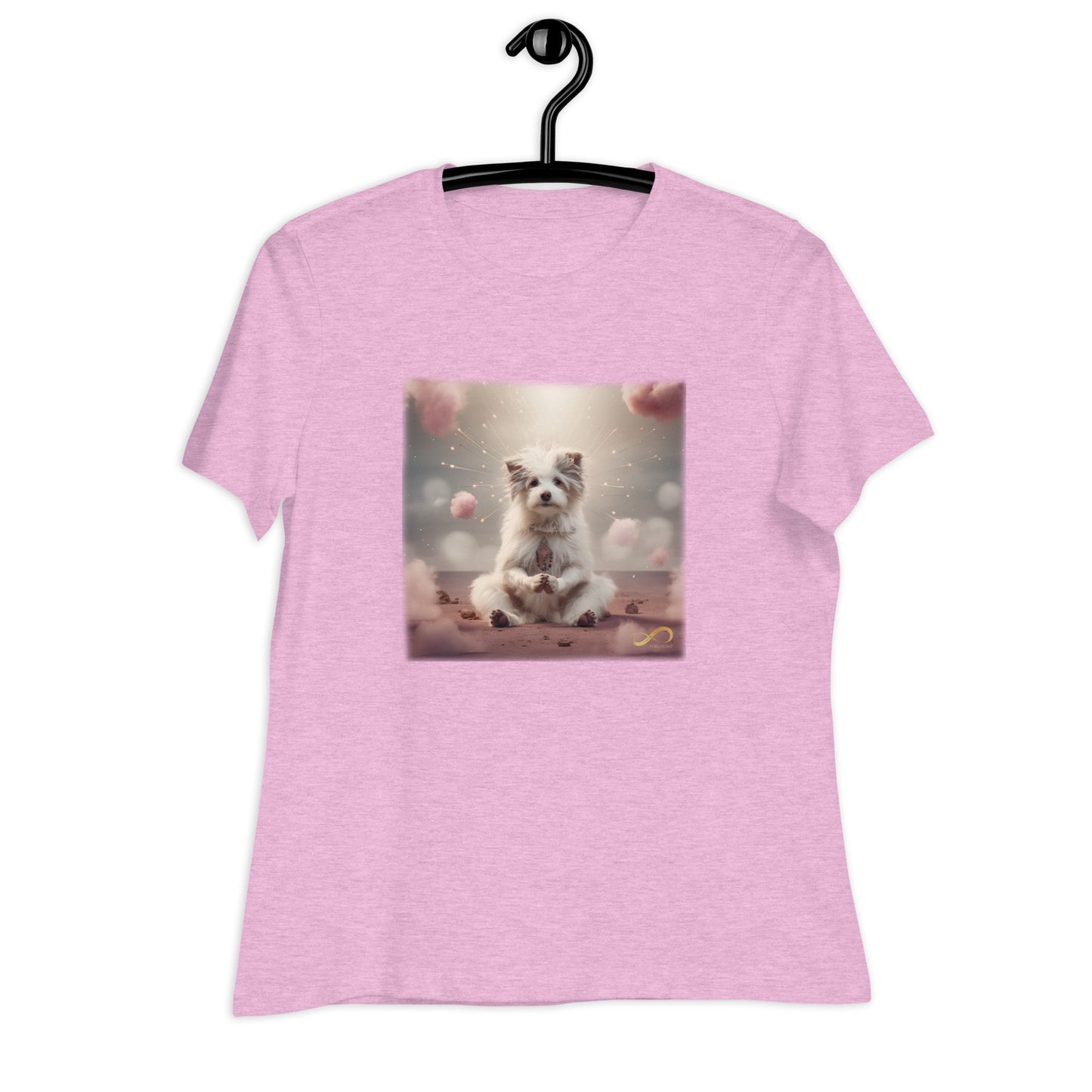 Meditating Zen Dog Women's Shirt