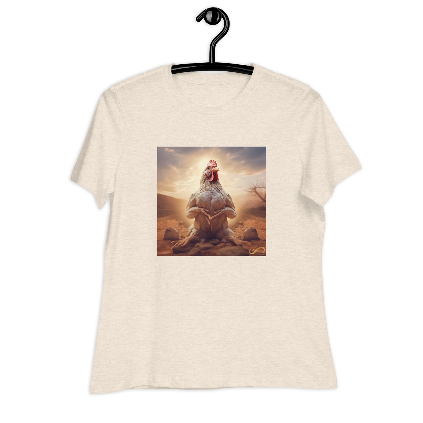 Meditating Zen Hen Women's Shirt