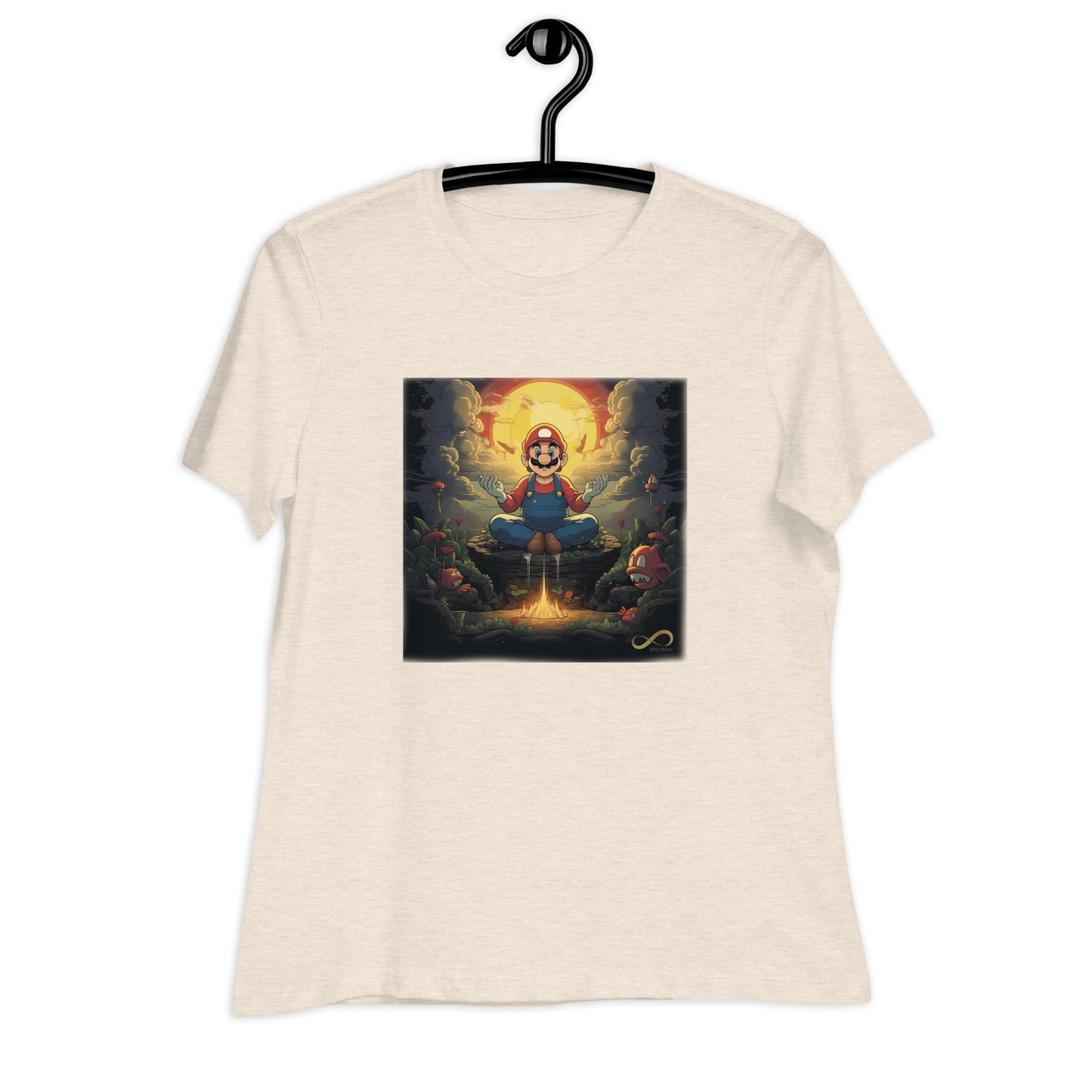 Meditating Zen Gamer Woman's Shirt