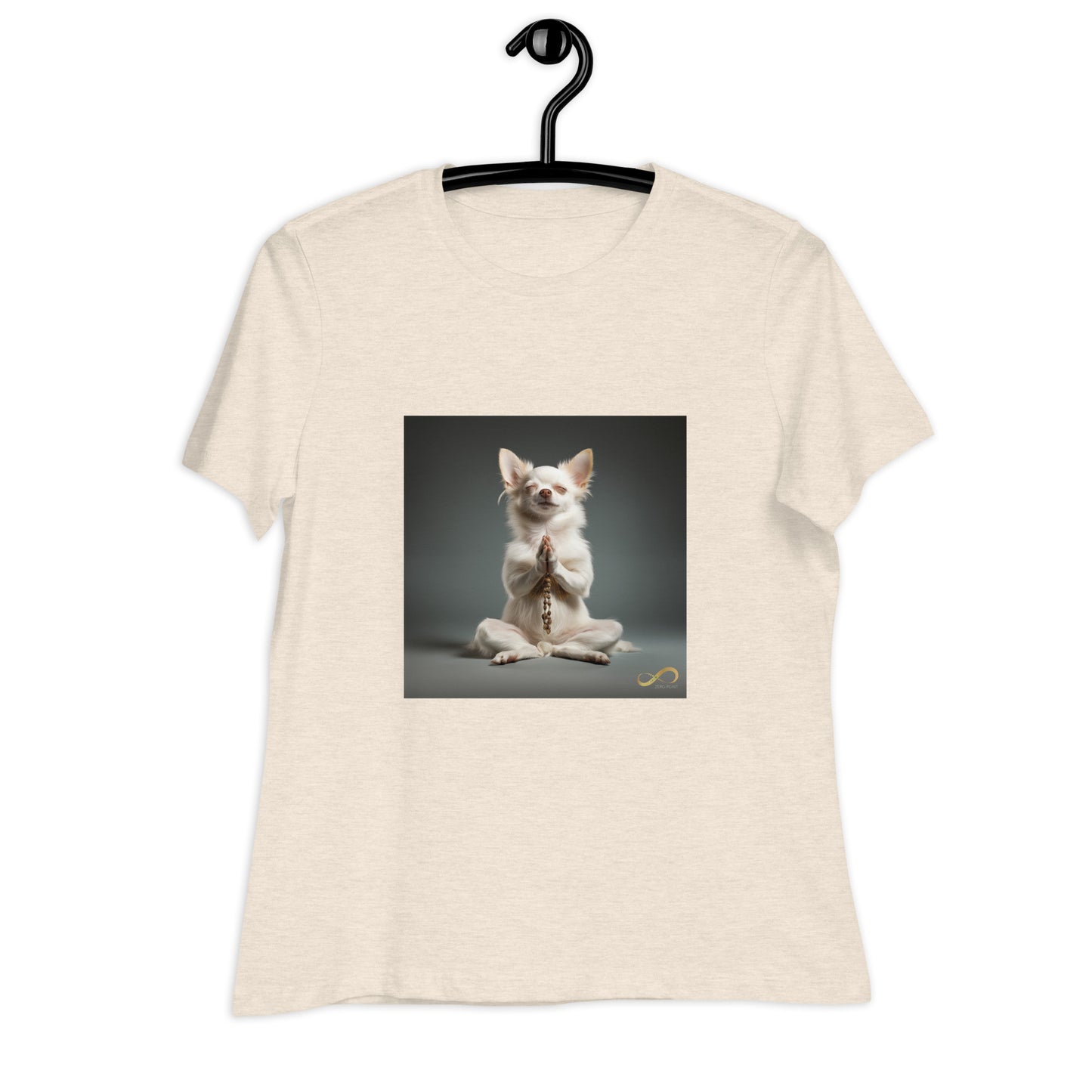 Meditating Zen Chihuahua Women's Shirt