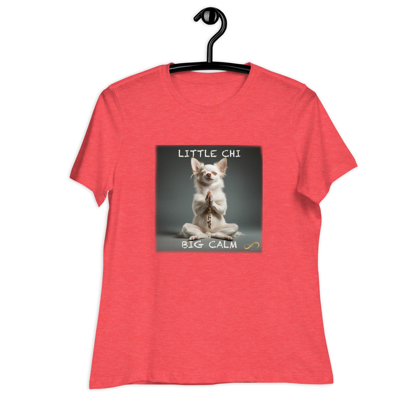 Meditating Zen Chihuahua with Mantra Women's Shirt