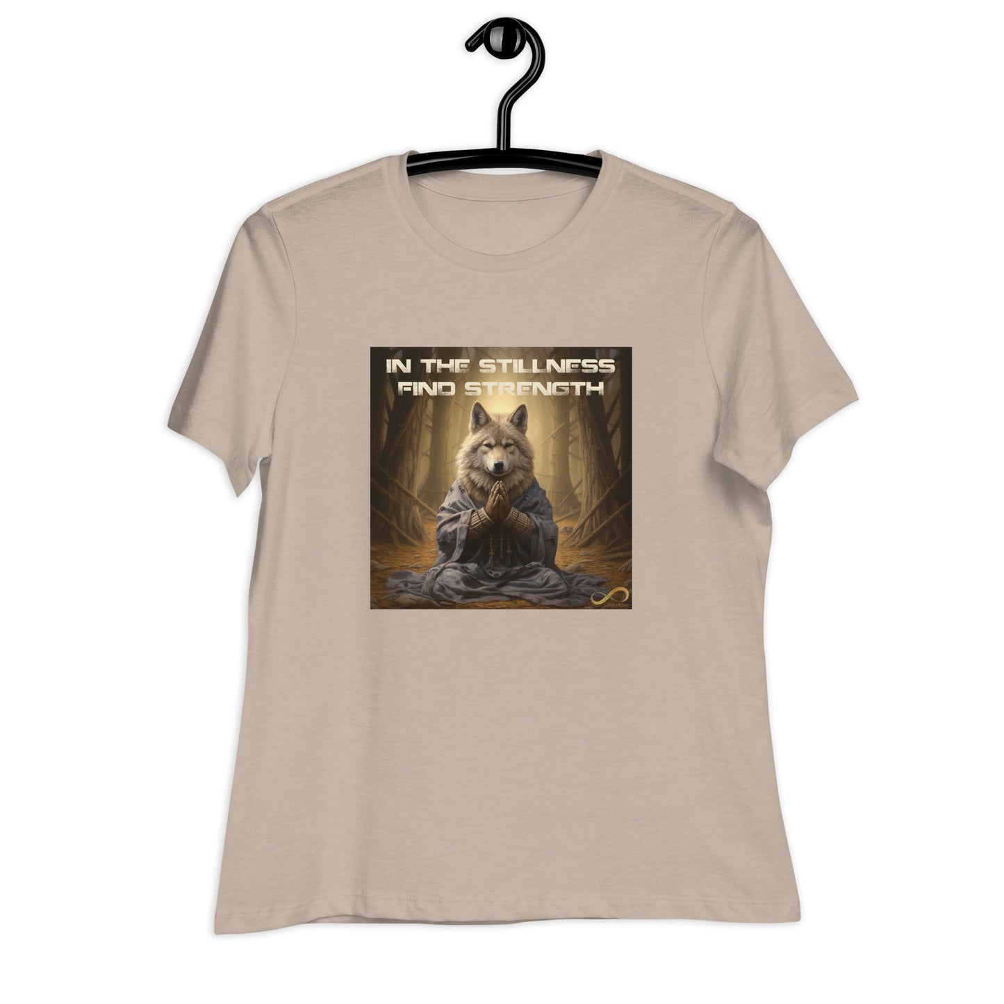 Meditating Zen Tiger with Mantra Women's Shirt