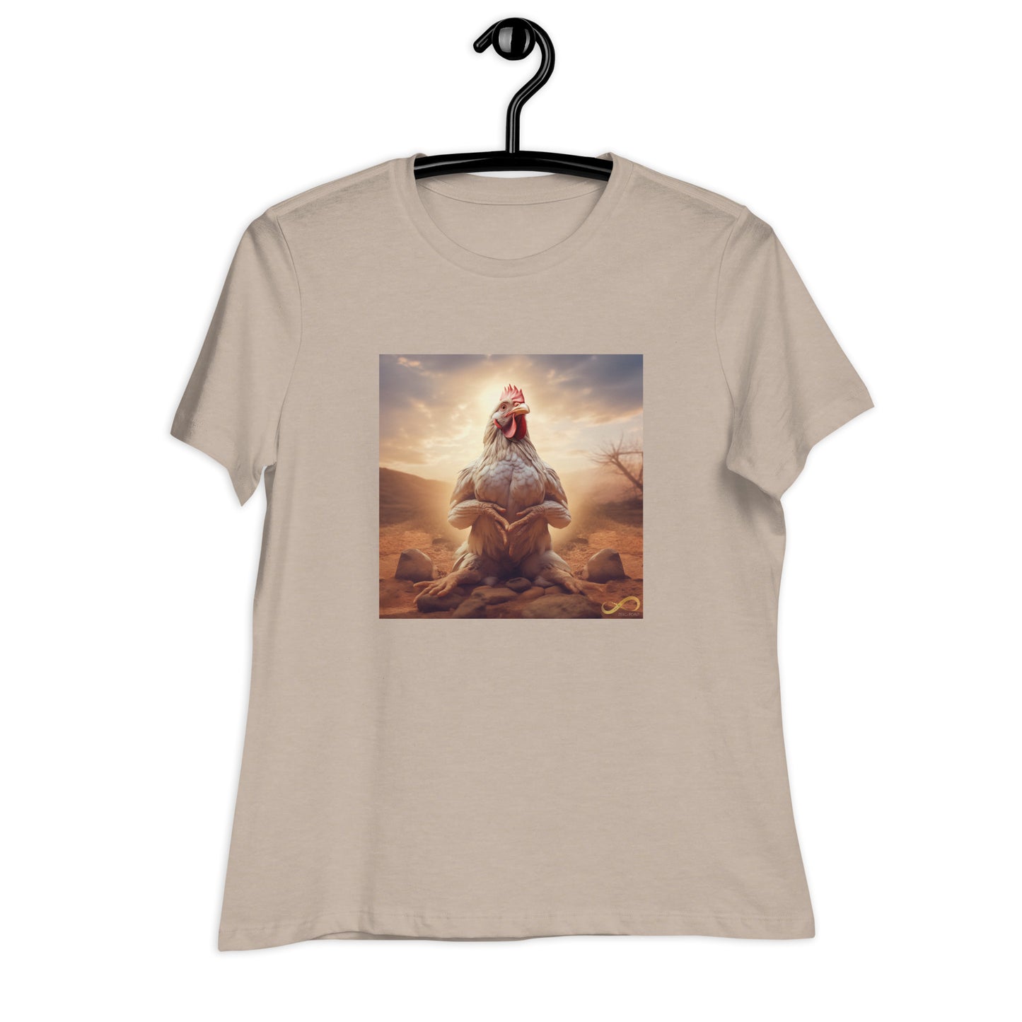 Meditating Zen Hen Women's Shirt