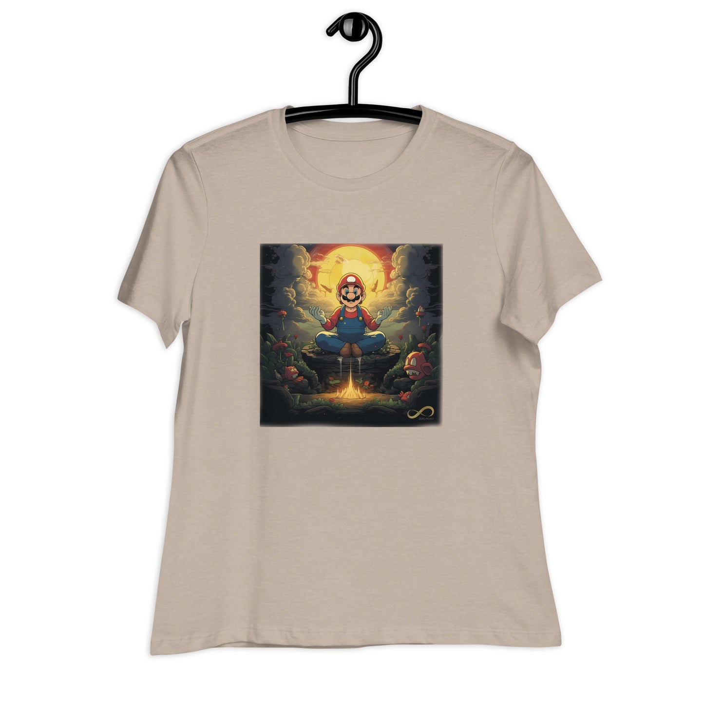 Meditating Zen Gamer Woman's Shirt