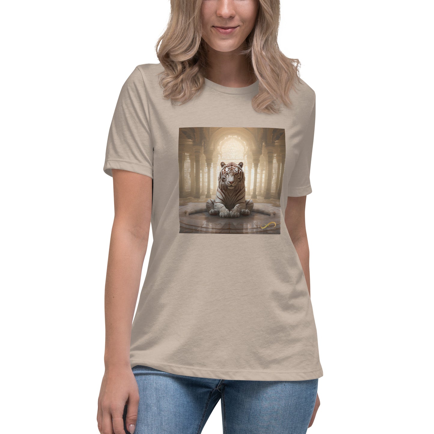 Meditating Zen Tiger Women's Shirt