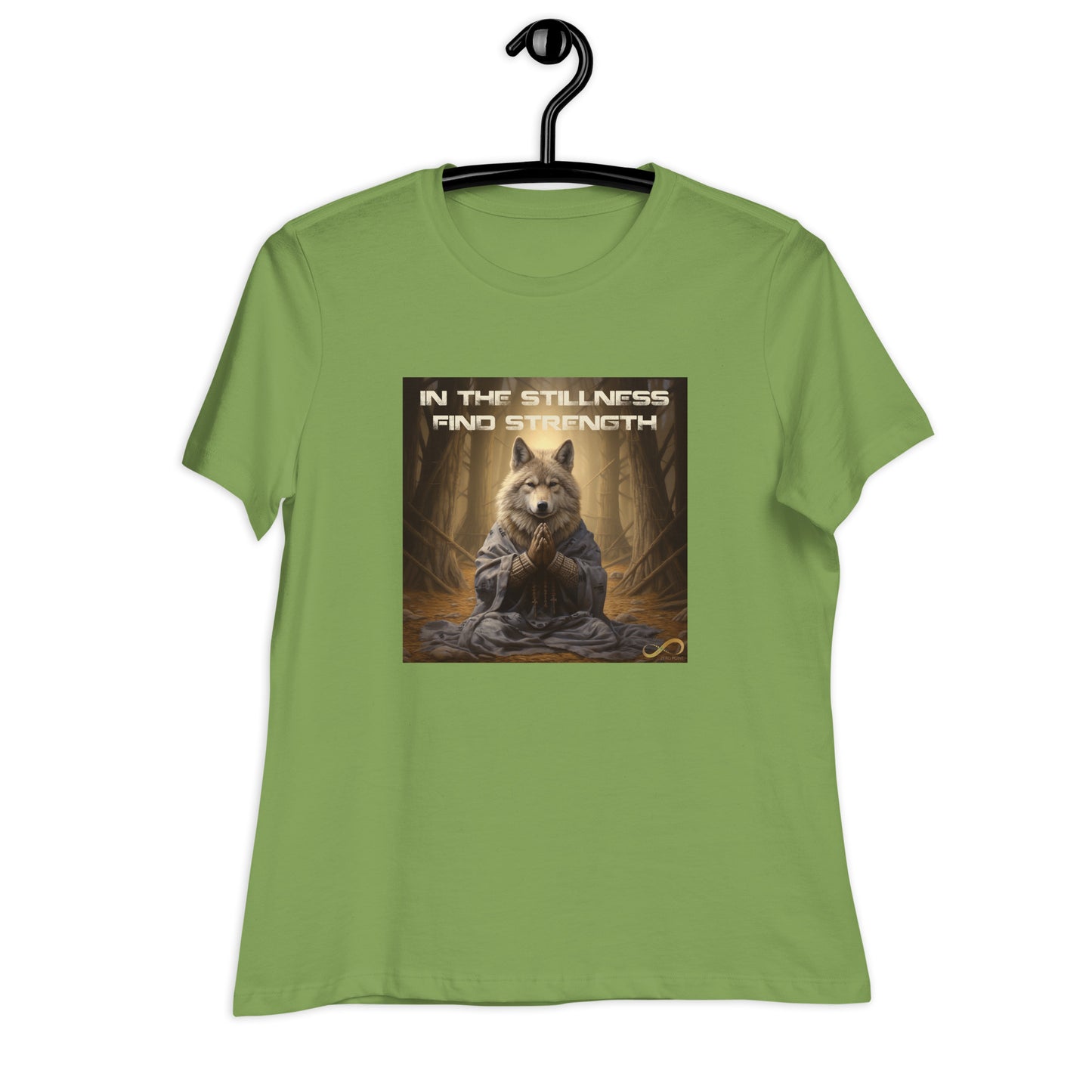 Meditating Zen Tiger with Mantra Women's Shirt