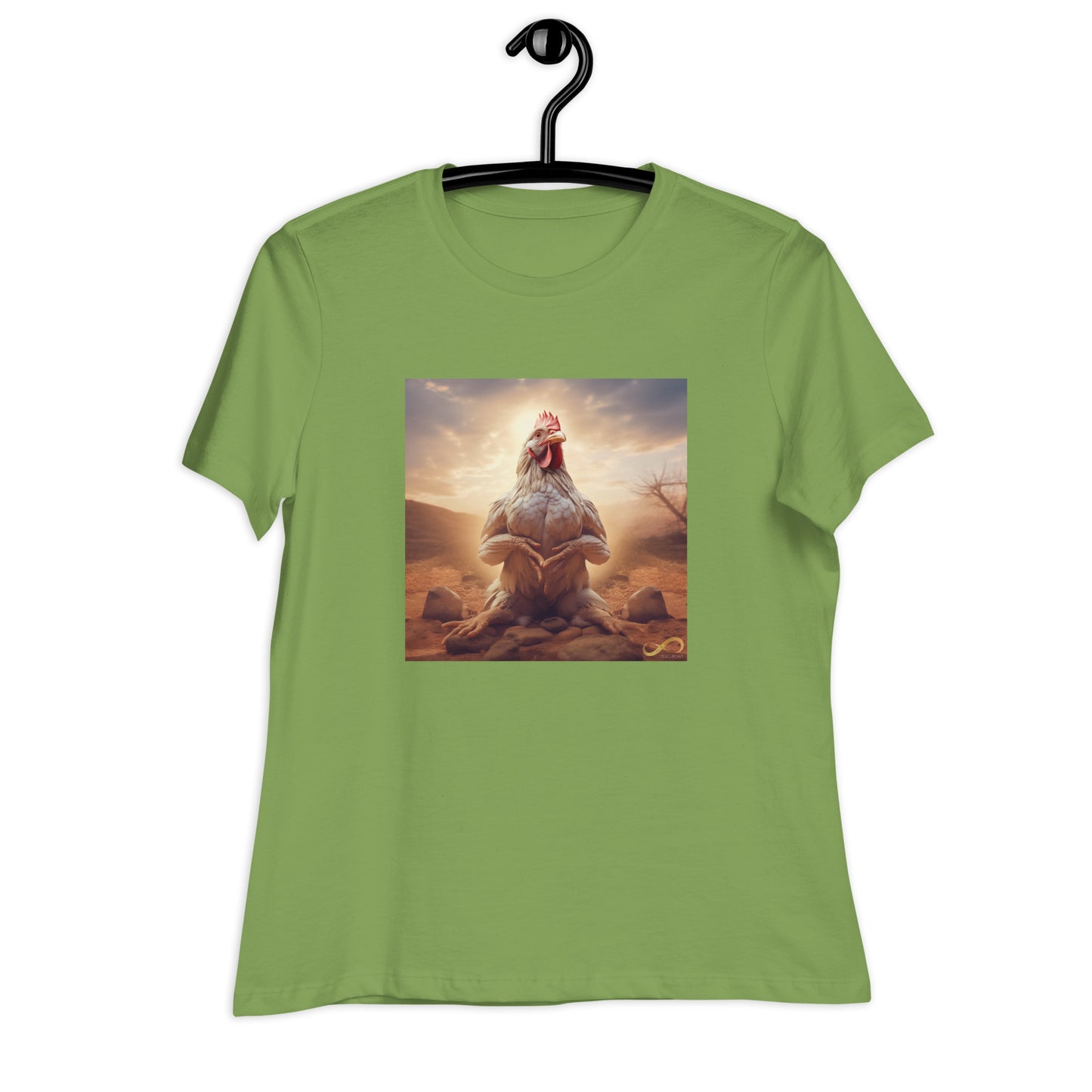 Meditating Zen Hen Women's Shirt