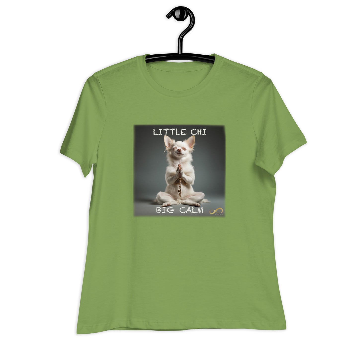 Meditating Zen Chihuahua with Mantra Women's Shirt