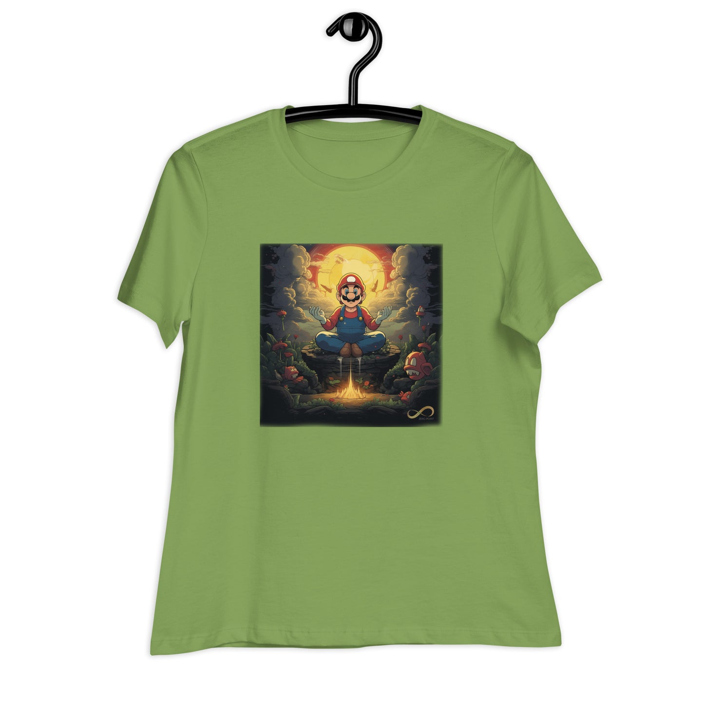 Meditating Zen Gamer Woman's Shirt