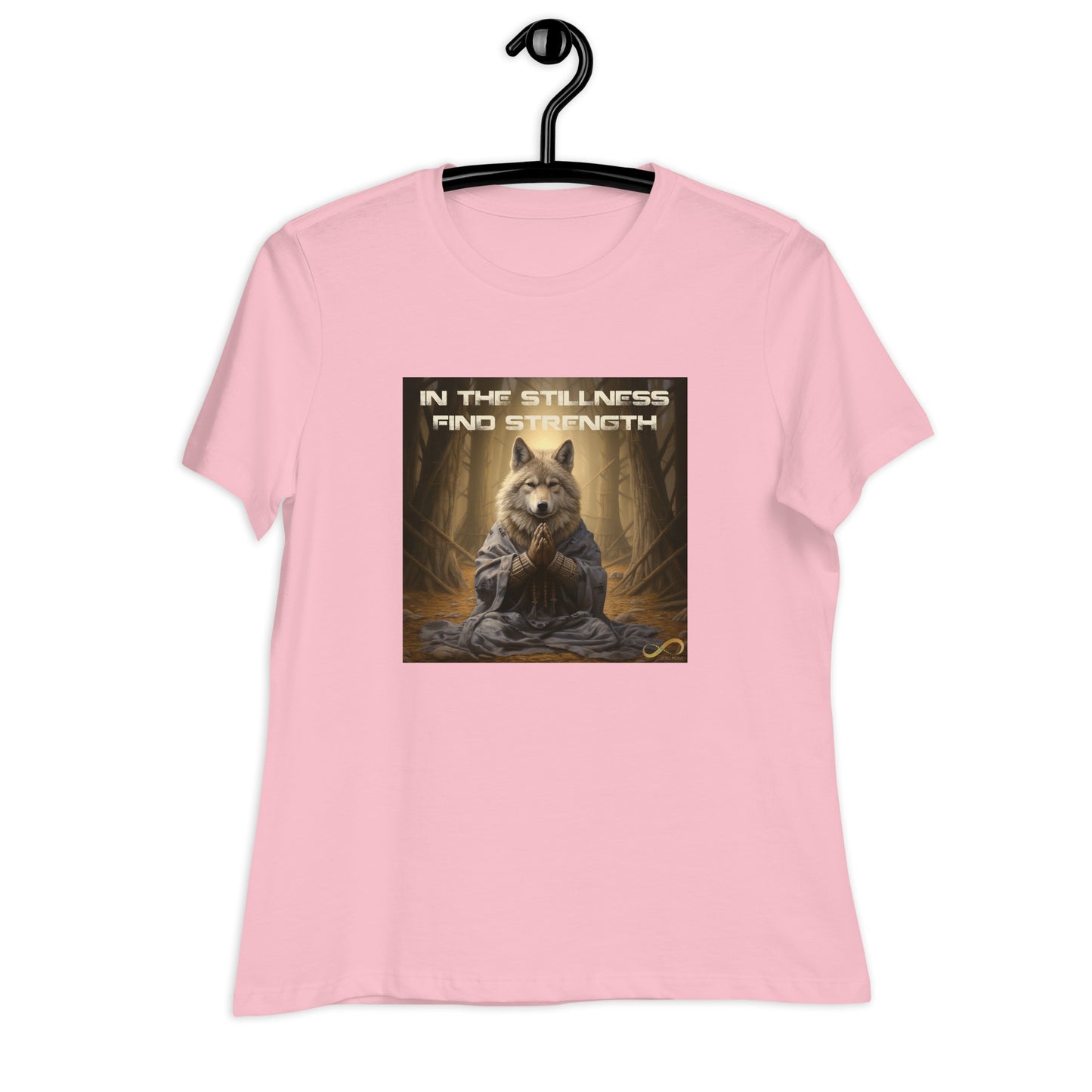 Meditating Zen Tiger with Mantra Women's Shirt