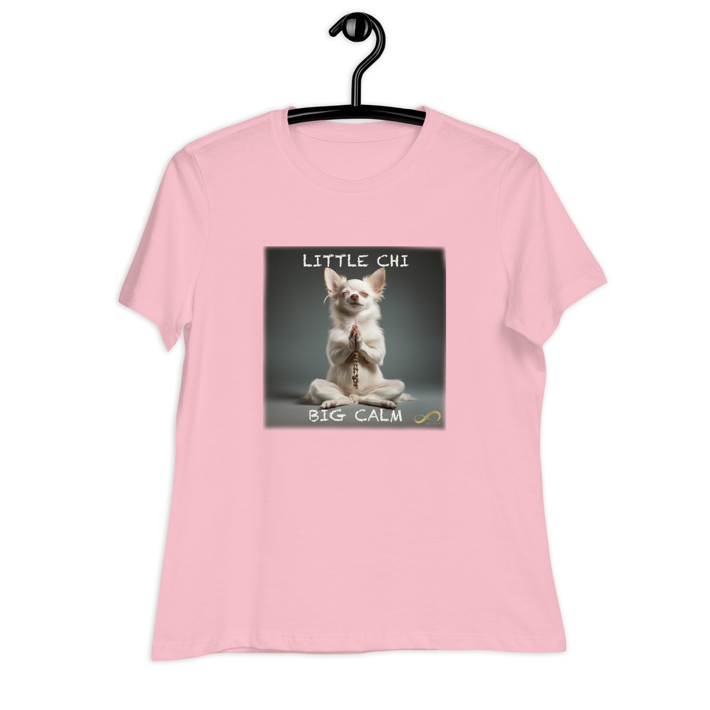 Meditating Zen Chihuahua with Mantra Women's Shirt