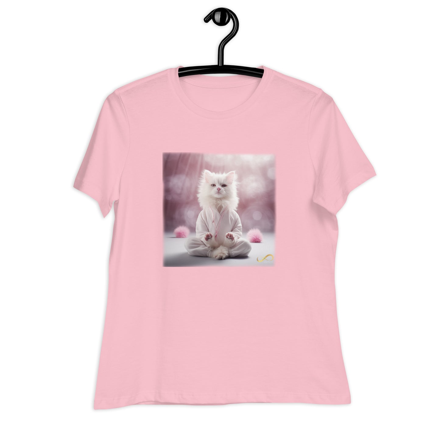 Meditating Zen Cat Women's Shirt