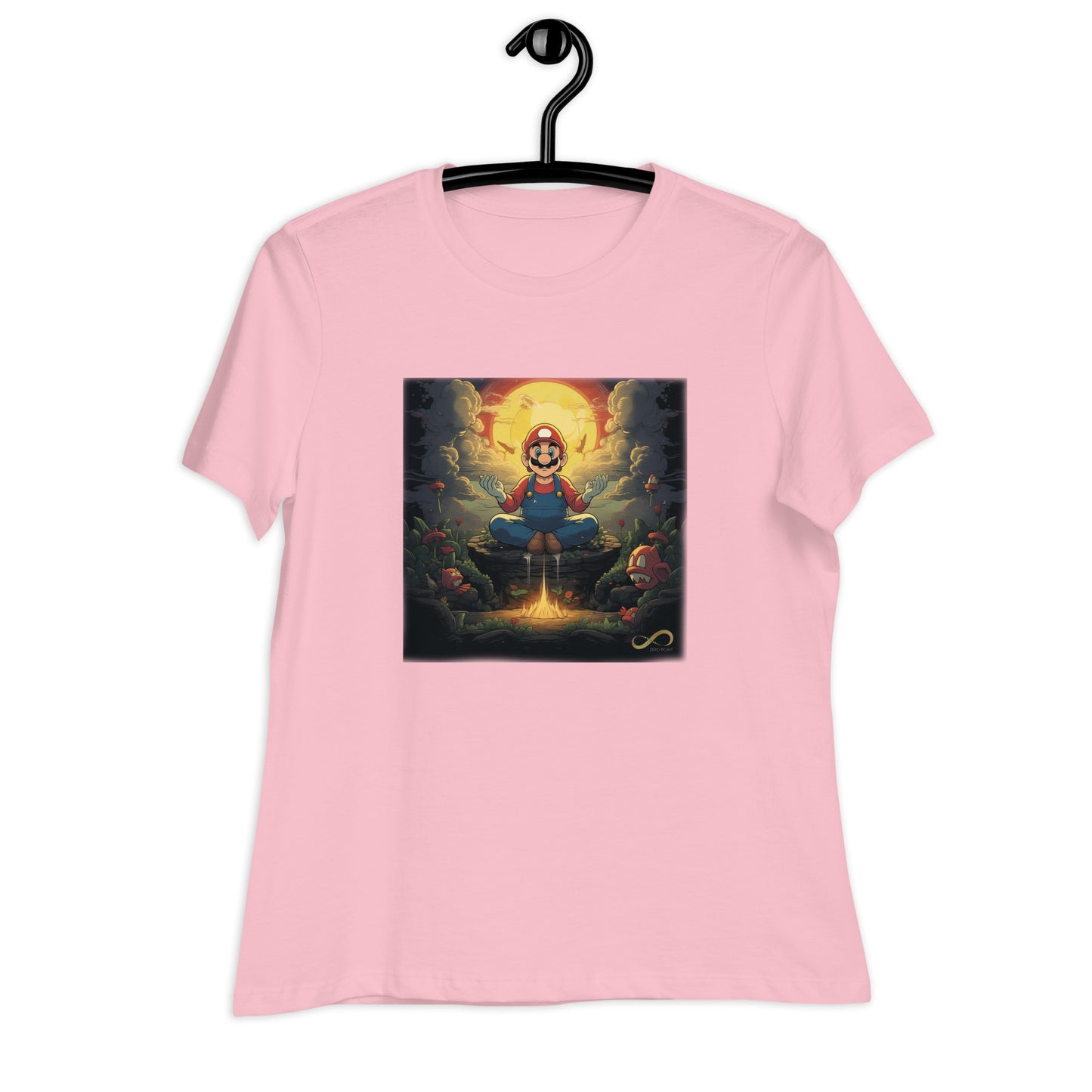 Meditating Zen Gamer Woman's Shirt