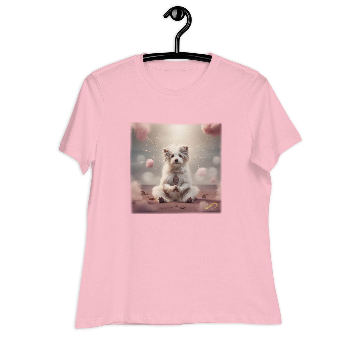 Meditating Zen Dog Women's Shirt