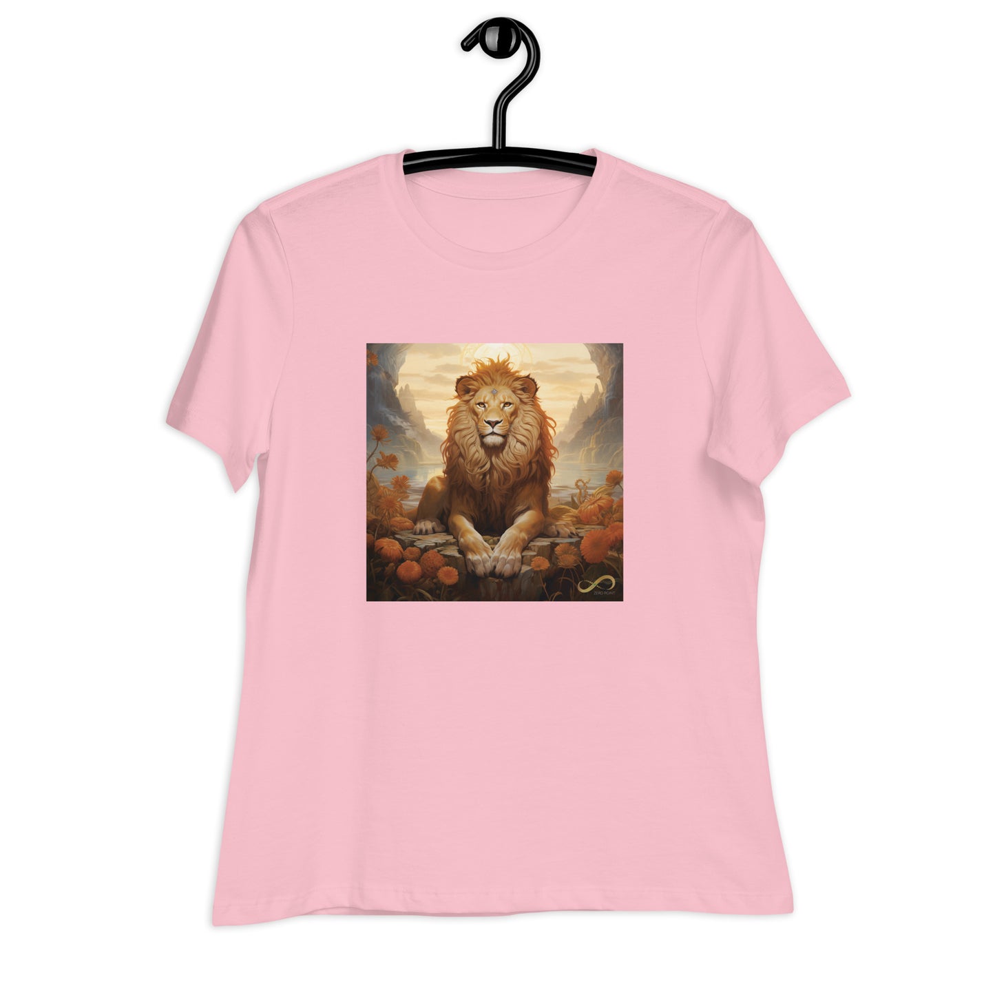 Meditating Zen Lion Women's Shirt