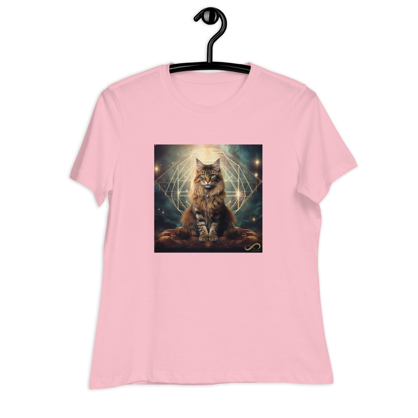 Meditating Divine Feline Women's Shirt