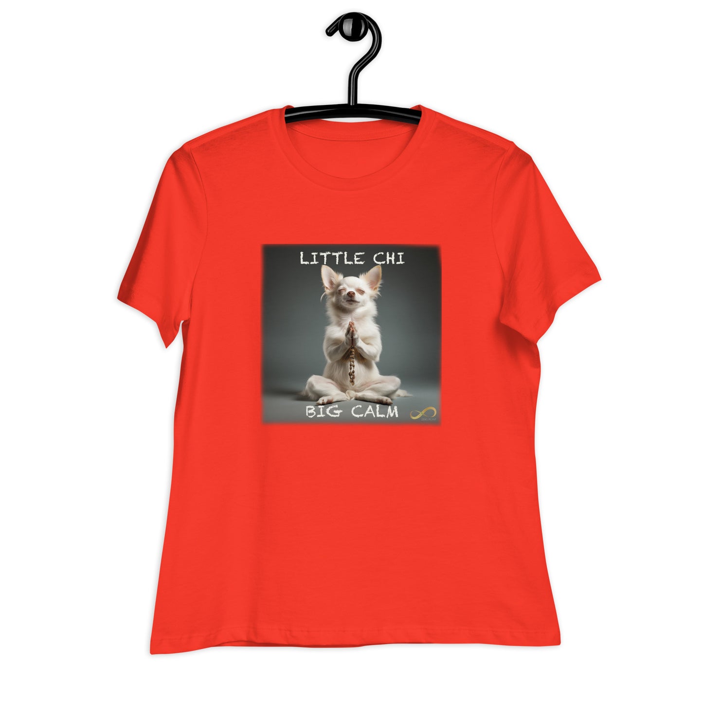 Meditating Zen Chihuahua with Mantra Women's Shirt