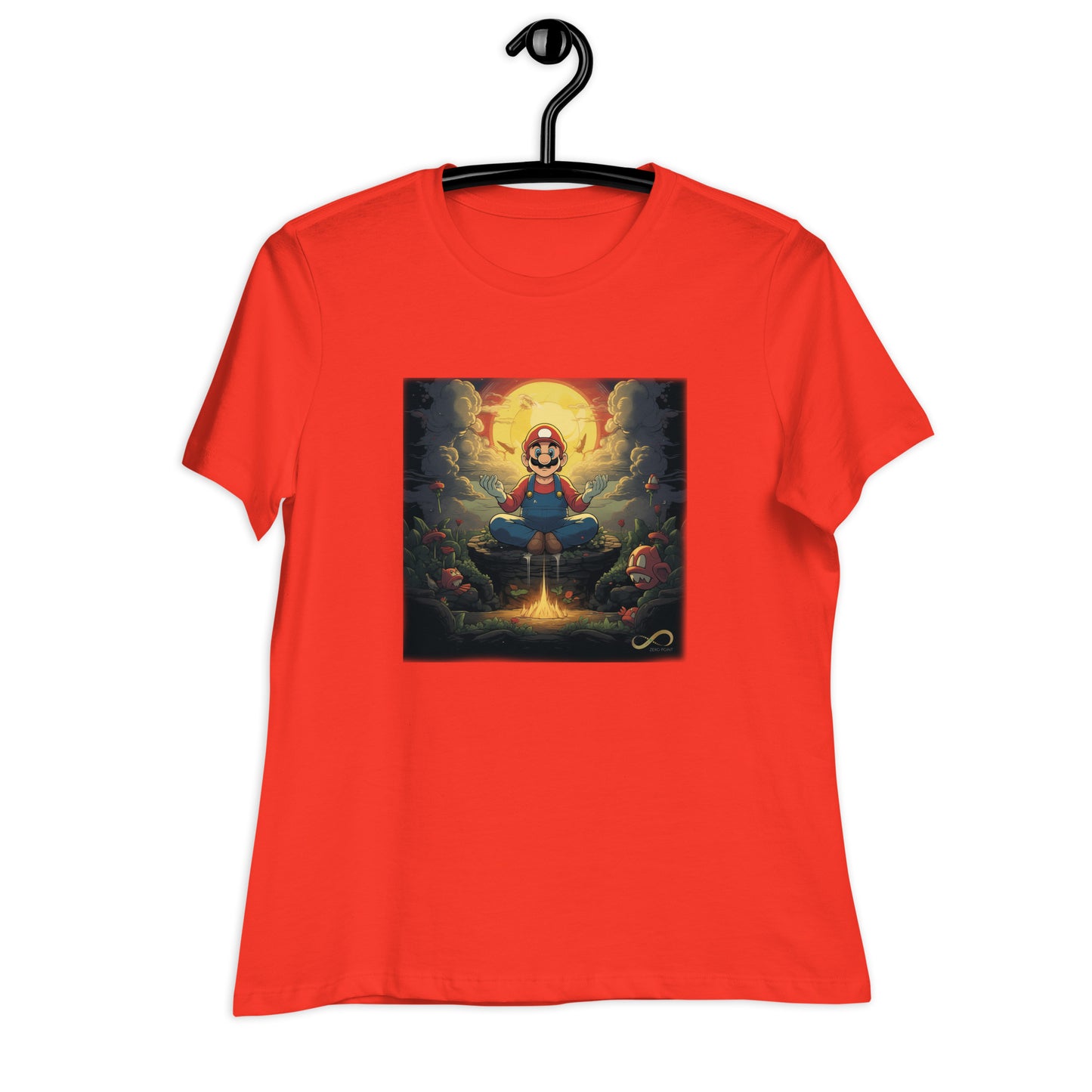 Meditating Zen Gamer Woman's Shirt